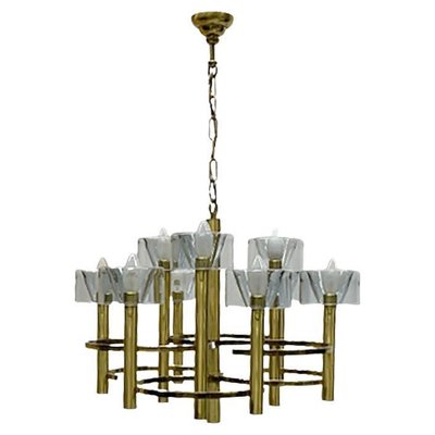 Chandelier by Gaetano Scolari, Italy, 1970s-UCH-1319260