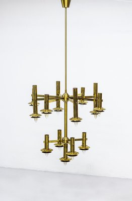 Chandelier by Holger Johansson for Westal, 1970s