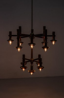 Chandelier by Holger Johansson for Westal, 1970s