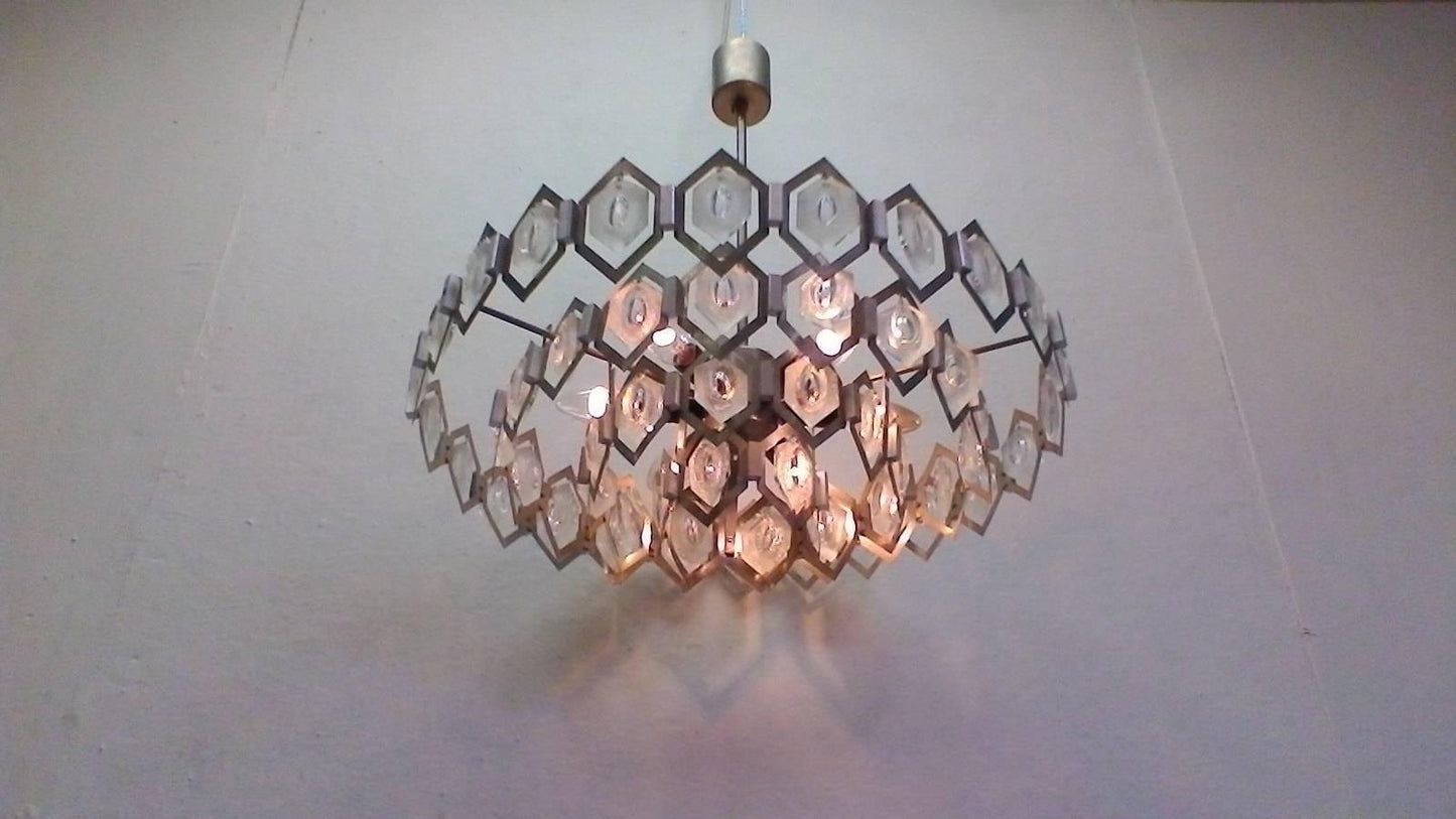 Chandelier by Jaroslav Bejvl, 1970s