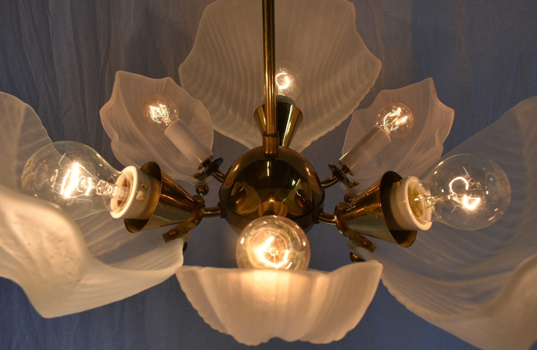 Chandelier by Kamenicky Senov, 1960s