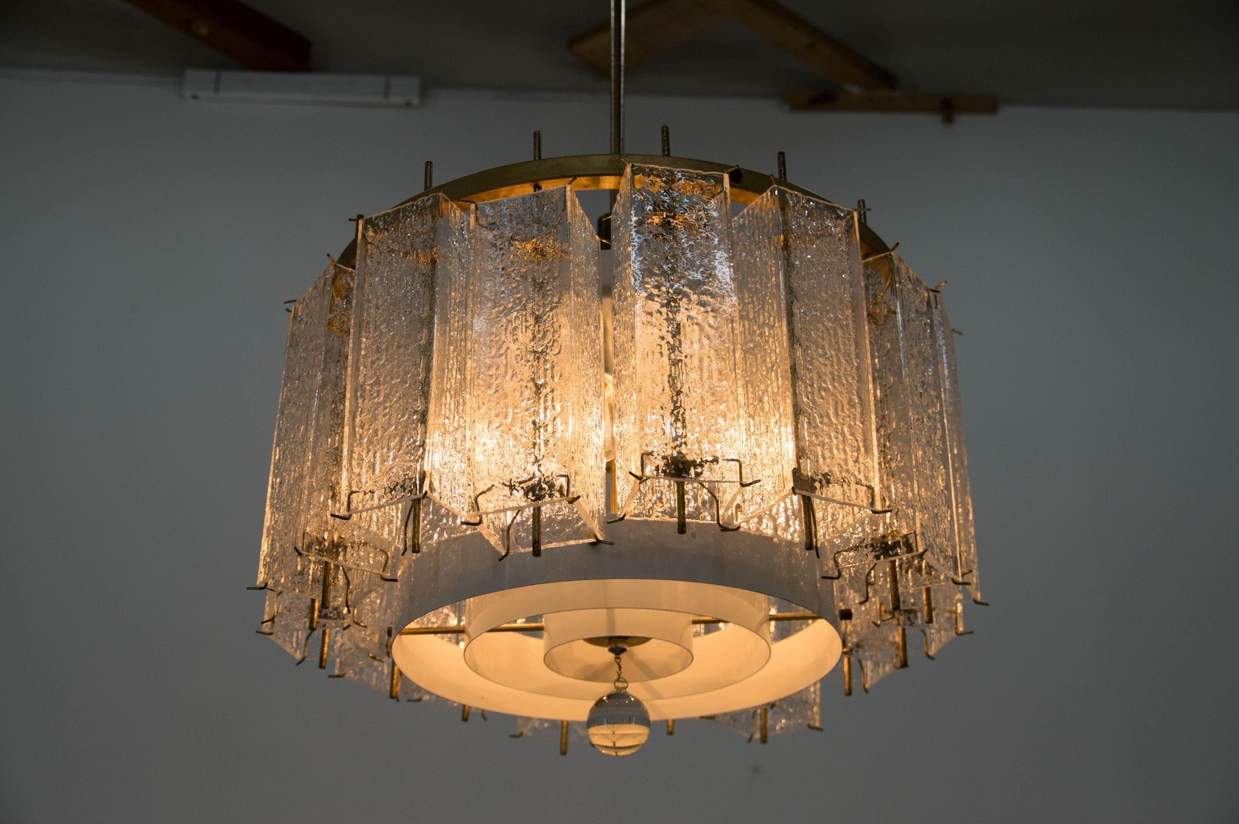 Chandelier by Kamenicky Senov, 1960s