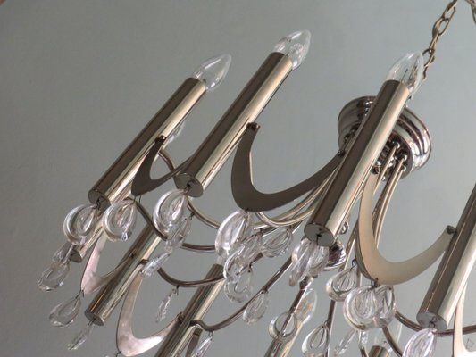 Chandelier by Oscar Torlasco for Stillkronen, Italy, 1970s-UKG-1057107