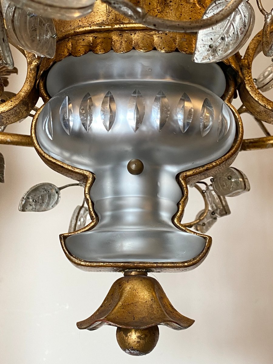 Chandelier from Maison Baguès, 1960s