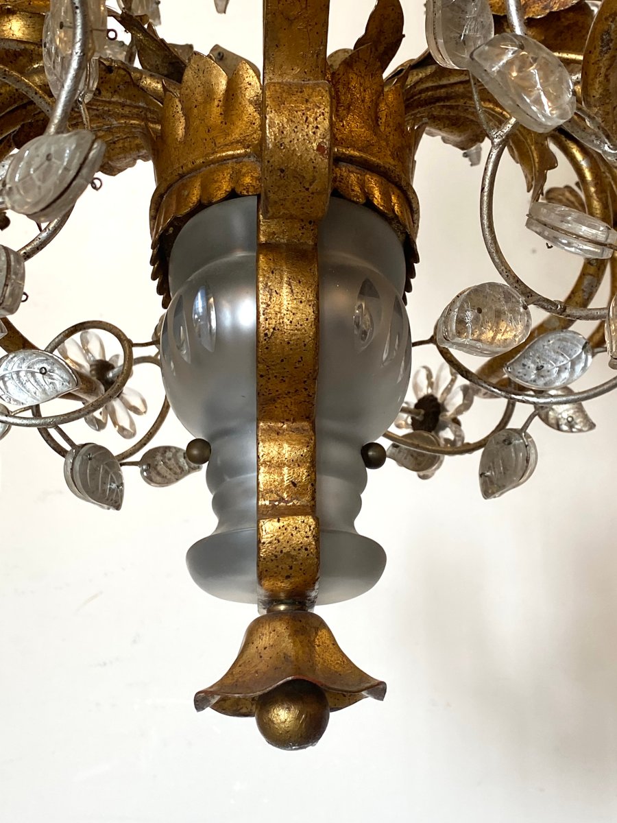 Chandelier from Maison Baguès, 1960s