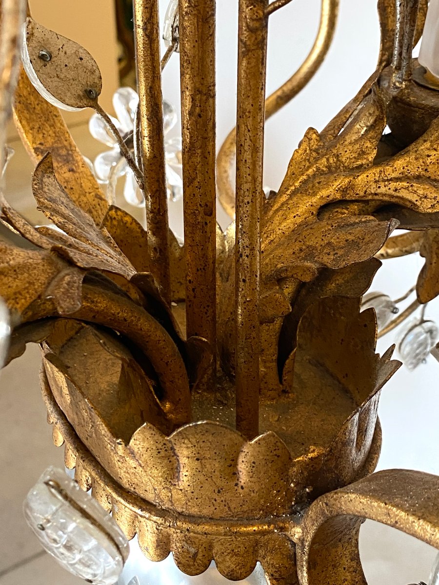 Chandelier from Maison Baguès, 1960s