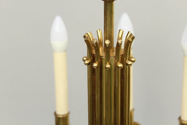 Chandelier from Vereinigte Werkstätten, 1950s-DUM-1432041