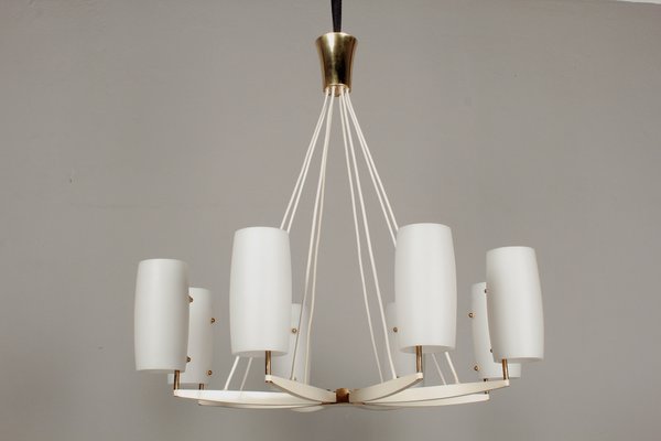 Chandelier from Vereinigte Werkstätten München, 1950s-DUM-1732257