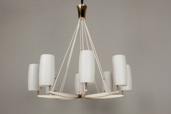 Chandelier from Vereinigte Werkstätten München, 1950s-DUM-1732257