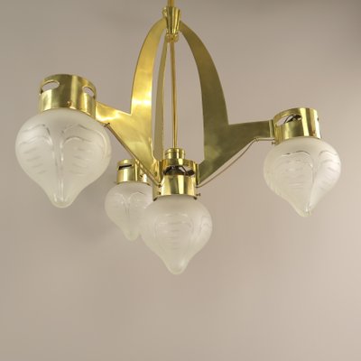 Chandelier from Wiener Werkstätte, 1920s-KDB-1720682