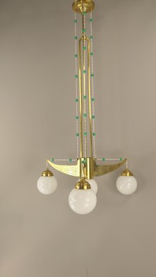 Chandelier from Wiener Werkstätte, 1920s-KDB-1799609