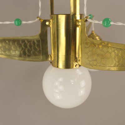 Chandelier from Wiener Werkstätte, 1920s-KDB-1799609