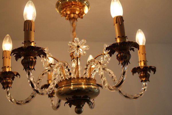 Chandelier in Murano Glass from Banci, Firenze, Italy, 1970s-FJP-1729847