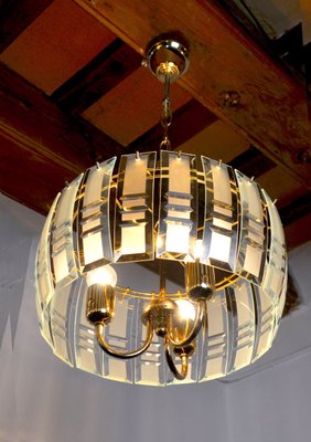 Chandelier in Murano Glass from Veca, Italy, 1970s-EJE-1373632