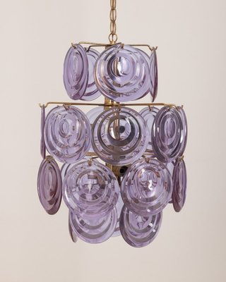 Chandelier in Murano Glass from Vistosi, 1950s-IUC-1412143