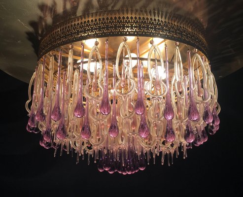 Chandelier in the style of Barovier & Toso, 1960s-MBH-1031620