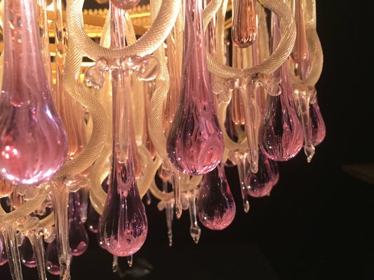 Chandelier in the style of Barovier & Toso, 1960s-MBH-1031620