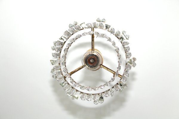 Chandelier With Swarovski Crystals, 1960s-ZWH-1185183