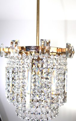 Chandelier With Swarovski Crystals, 1960s-ZWH-1185183