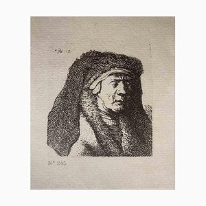 Charles Amand Durand after Rembrandt, The Artist's Mother, Engraving, 19th Century-ZCI-1788606