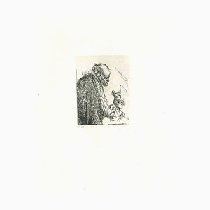 Charles Amand Durand after Rembrandt, Two Beggars, Engraving, 19th Century-ZCI-1788752