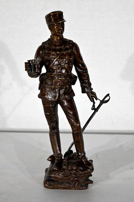 Charles Anfrie, On the Breach, Late 1800s, Bronze-RVK-1395173