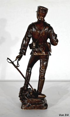 Charles Anfrie, On the Breach, Late 1800s, Bronze-RVK-1395173