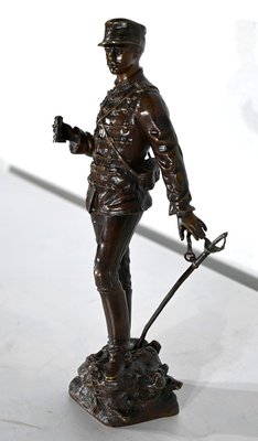 Charles Anfrie, On the Breach, Late 1800s, Bronze-RVK-1395173