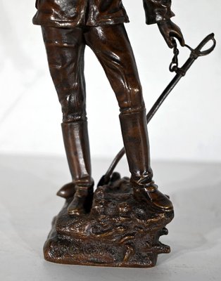 Charles Anfrie, On the Breach, Late 1800s, Bronze-RVK-1395173