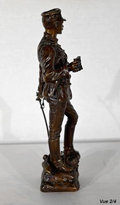 Charles Anfrie, On the Breach, Late 1800s, Bronze-RVK-1395173