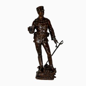 Charles Anfrie, On the Breach, Late 1800s, Bronze-RVK-1395173