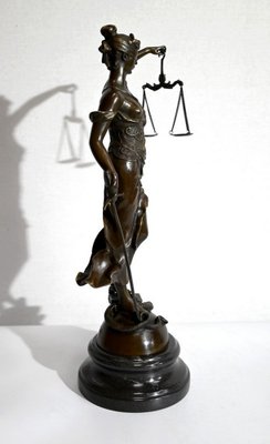 Charles B., Thémis, Goddess of Justice, 1800s, Bronze-RVK-1394764