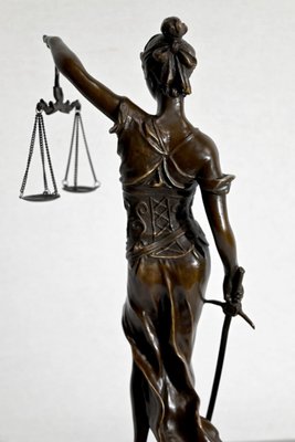 Charles B., Thémis, Goddess of Justice, 1800s, Bronze-RVK-1394764