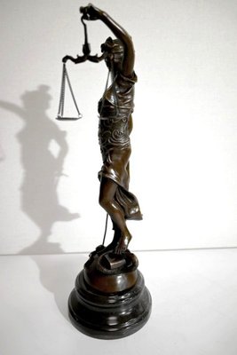 Charles B., Thémis, Goddess of Justice, 1800s, Bronze-RVK-1394764