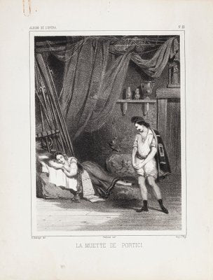 Charles Deshays, La Muette de Portici, Lithograph, 1870-ZCI-2029585