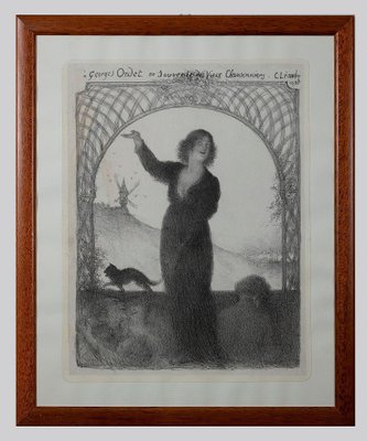 Charles Lucien Léandre - To Georges Ondet - Original Lithograph - 1922-ZCI-873310