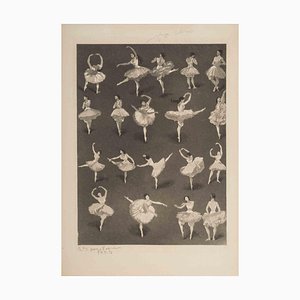 Charles Paul Renouard, Ballerinas, Lithograph, Early 20th Century-ZCI-2029181