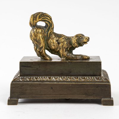 Charles X Bronze Inkwell-UQL-1285517