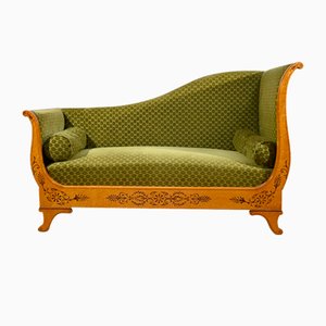 Charles X Chaise Longue in Maple, Early 19th Century-RVK-1724904