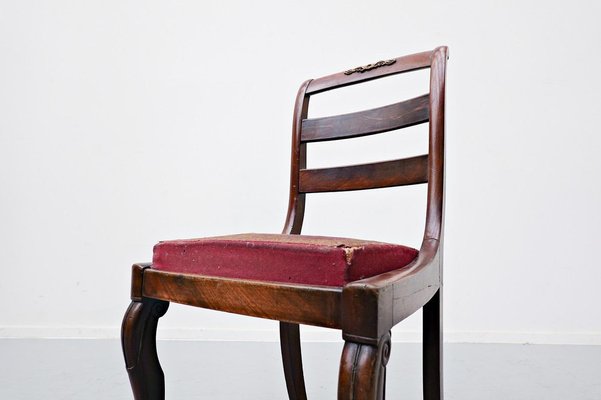 Charles X Mahogany Chairs, Set of 6-FGA-922978