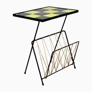 Checkered Side Table, 1960s-YBU-1377184