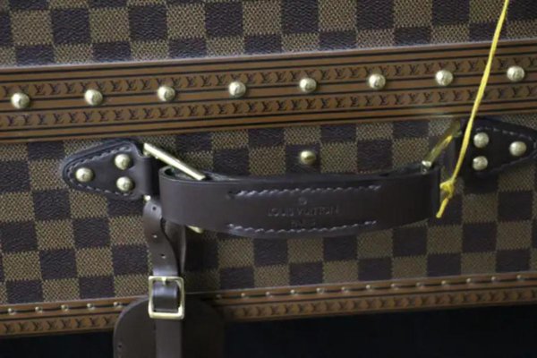 Checkers Shoe Trunk from Louis Vuitton, 2010s-YF-1756810