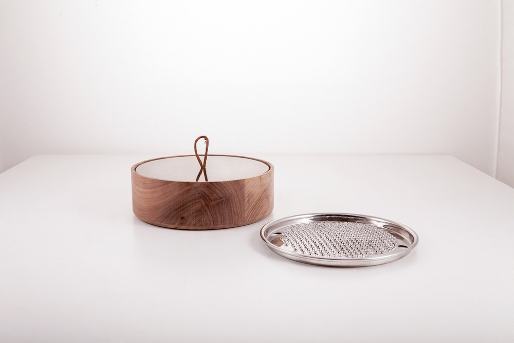 Cheese Grater in Walnut from KnIndustrie