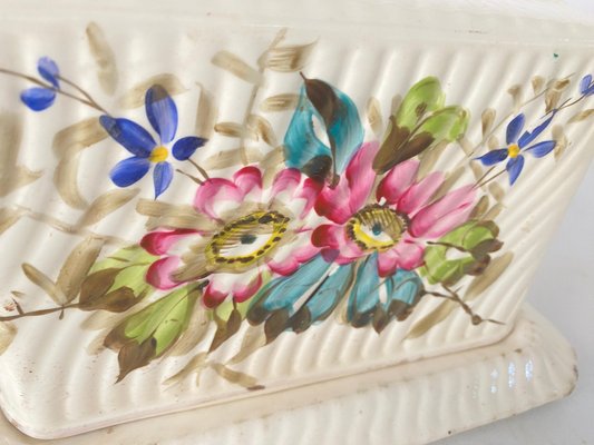 Cheese Tray in Ceramic in White Color, France, 1970s-UR-1720208