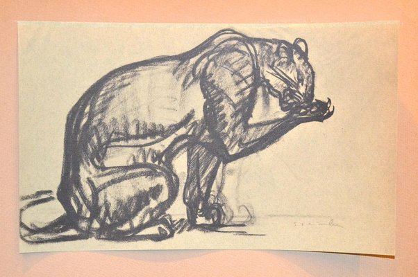 Cheetah - From Chats et Autres Bêtes - Original Lithograph 1933 1933-ZCI-758889