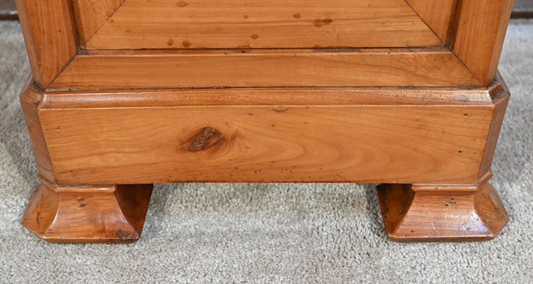 Cherry and Ash Bedside Table, Late 19th Century-RVK-1751828