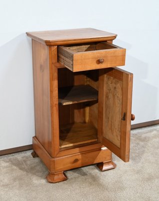 Cherry and Ash Bedside Table, Late 19th Century-RVK-1751828