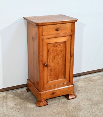 Cherry and Ash Bedside Table, Late 19th Century-RVK-1751828