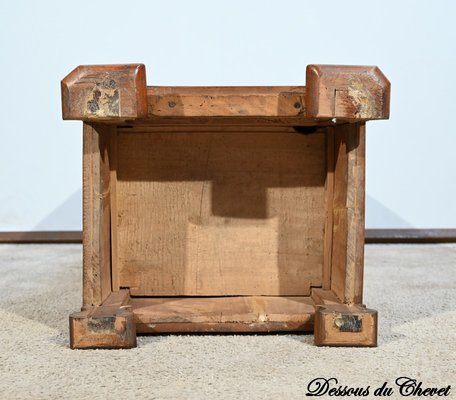 Cherry and Ash Bedside Table, Late 19th Century-RVK-1751828