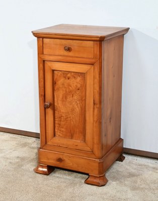 Cherry and Ash Bedside Table, Late 19th Century-RVK-1751828